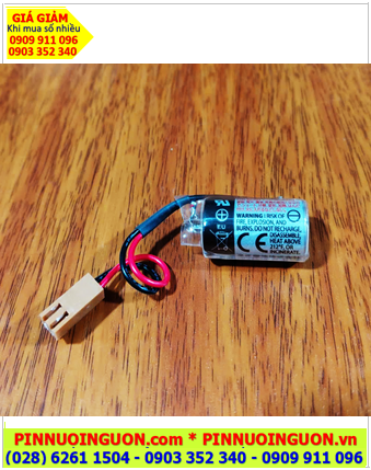 Toshiba ER3V (Zắc JEA); Pin nuôi nguồn Toshiba ER3V lithium 3.6v 1/2AA 1000mAh /Xuất xứ Nhật